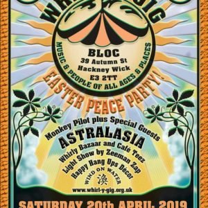 Whirl-y-Gig Easter Peace Party 20th April 2019